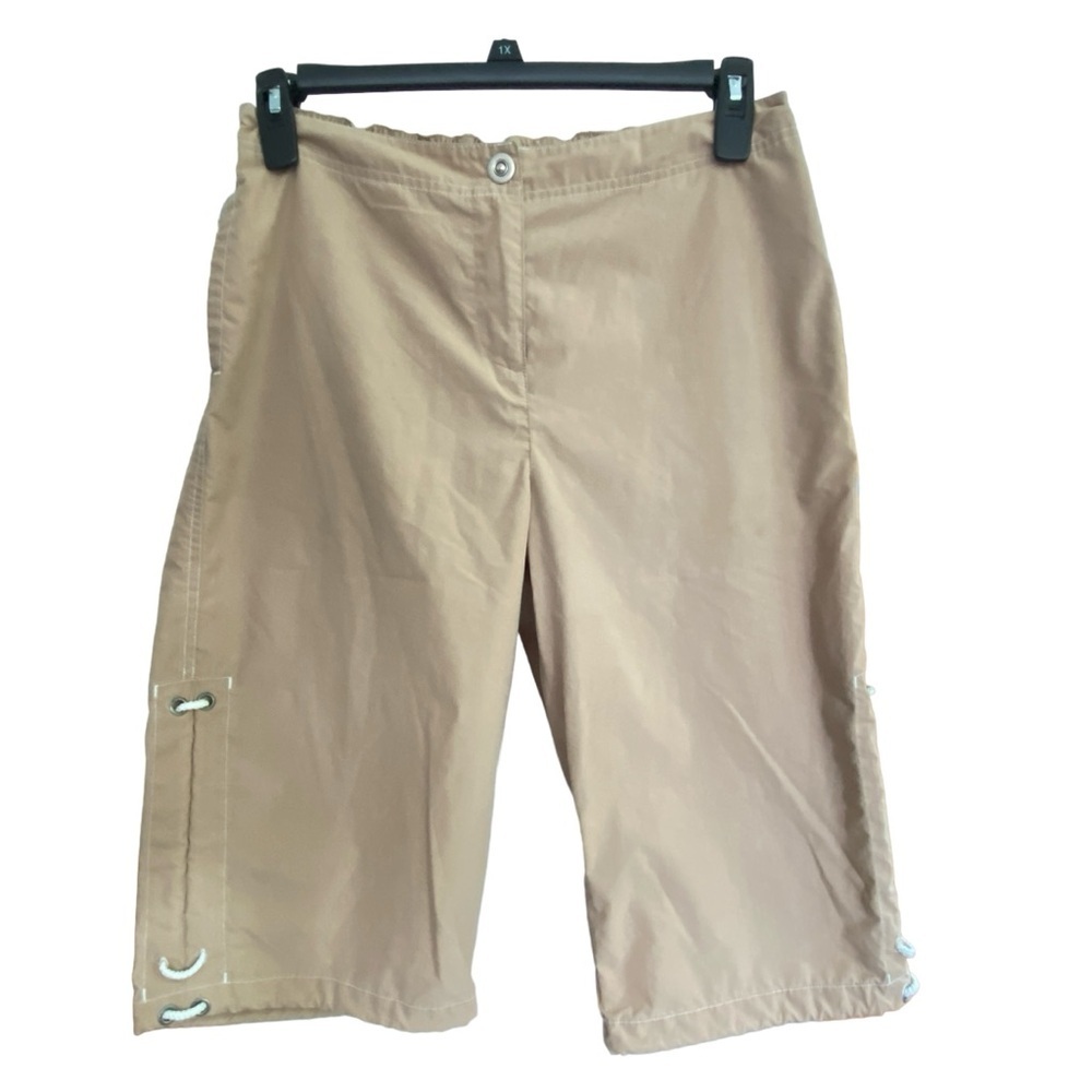 FU-DA Vintage Y2K Khaki Capri Pants Size Large